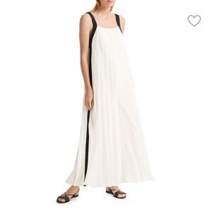 Club Monaco Pleated Wide-Leg Jumpsuit
